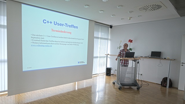 C++ User-Treffen Aachen 9.7.2015 - Bild 3